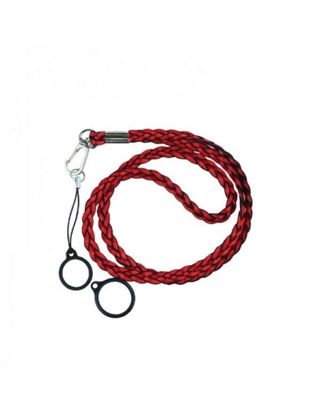 Lanière Weave Avec 2 Anneaux Silicone