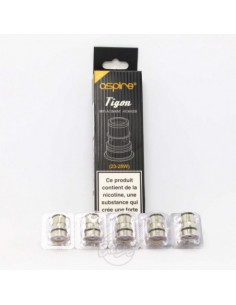 Pack 5x Résistances Tigon Aspire 1.20ohm