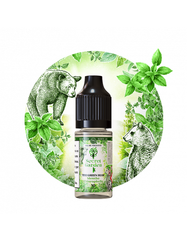 The Green Bear 10ml Salt Secret Garden