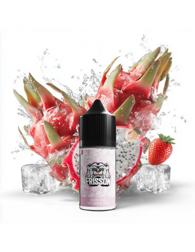 Concentré Frisson Dragon Fraise 30ml Méchamment Givrée
