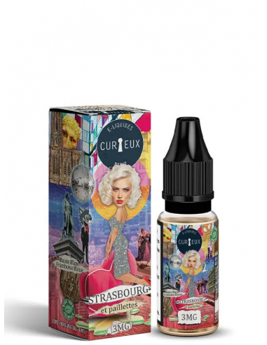 Strasbourg et Paillettes 10ml Curieux