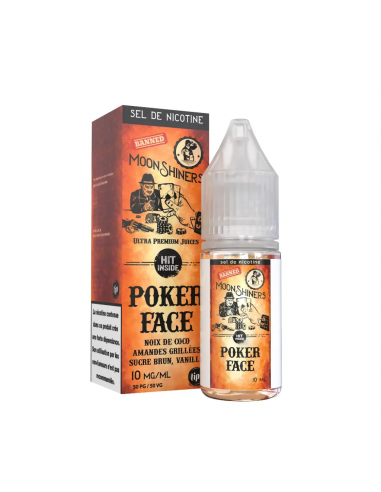 Poker face Salt 10ml MoonShiners