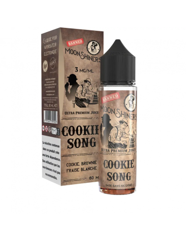 Cookie Song 60ml 3mg Easy2Shake Moonshiners